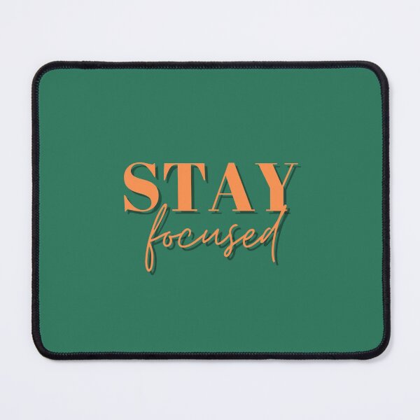 Item preview, Focus, Stay focused, Empowerment, Motivational, Inspirational, Green designed and sold by Magic Love Art Print.