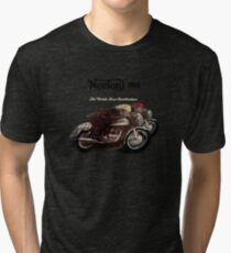Norton Vintage TT Motorcycle Motorbike Poster from 1963 by MotorManiac Tri-blend T-Shirt