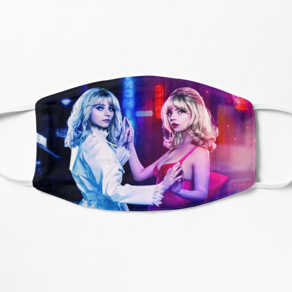 Last Night In Soho - Sandy And Eloise’s Reflection Flat Mask
