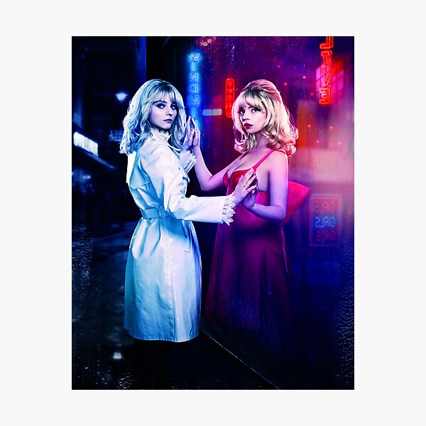 Last Night In Soho - Sandy And Eloise’s Reflection Photographic Print