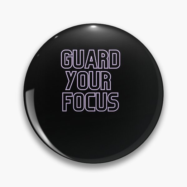Item preview, GUARD YOUR FOCUS designed and sold by Tavarion Aikens.