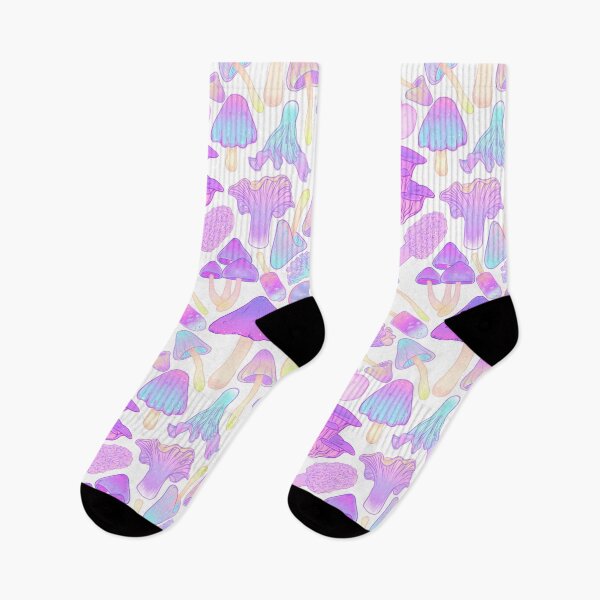 Item preview, Mushroom Hunt on White designed and sold by Paisley Yazel.