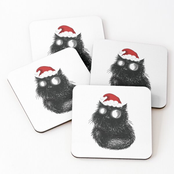 Aperçu de l'œuvre T-shirt Chat de NoëlSpooky & Festive créée et vendue par AliceDargin.