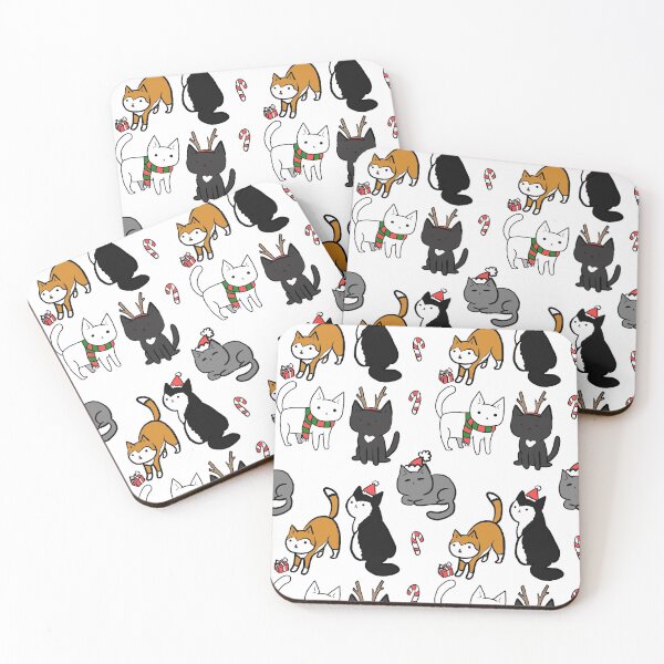 Item preview, Cute christmas cats  designed and sold by Mayarart.