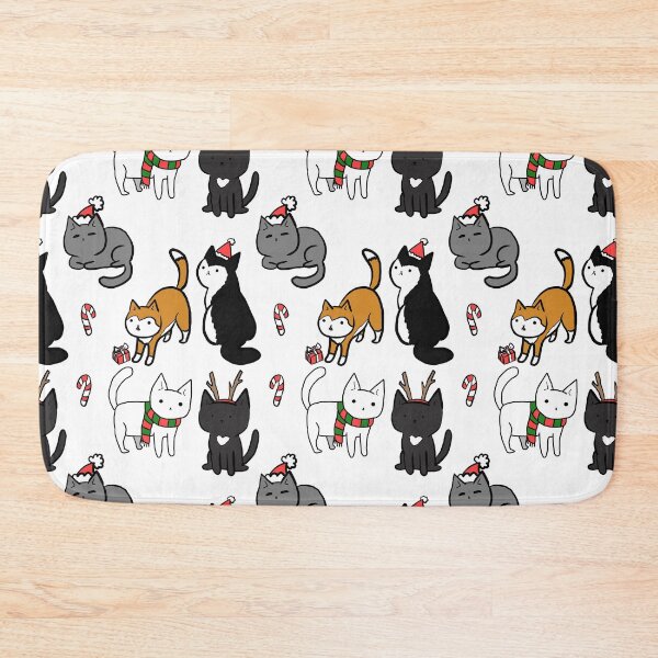 Item preview, Cute christmas cats  designed and sold by Mayarart.