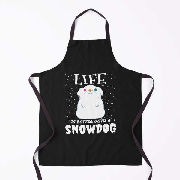 Item preview, Christmas Cute Snow Dog Gift T-ShirtLife Is Better With A Snowdog - cute christmas snow dog gift designed and sold by AliceDargin.