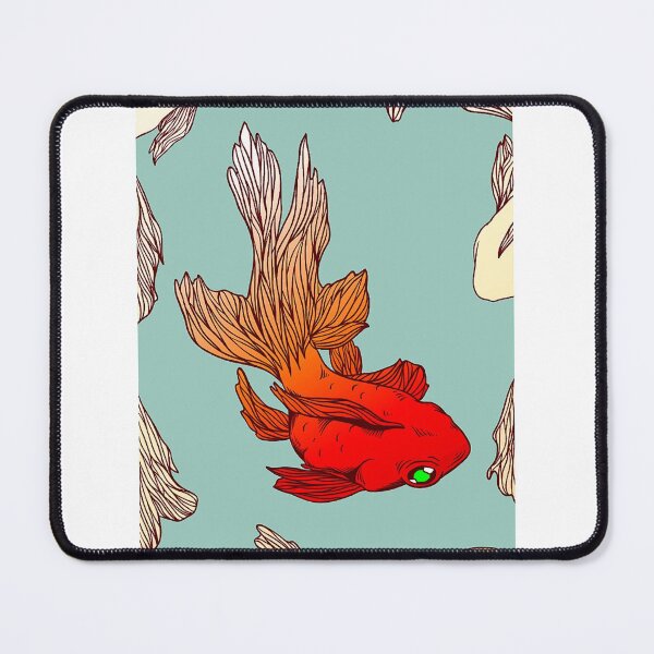 Item preview, Red Fish Art Print designed and sold by Eva Vincent.