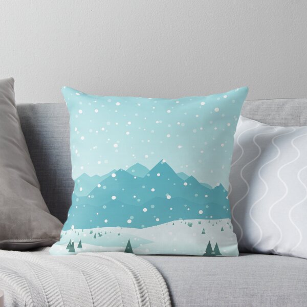 Item preview, panoramic snowing illutration designed and sold by jassine11.