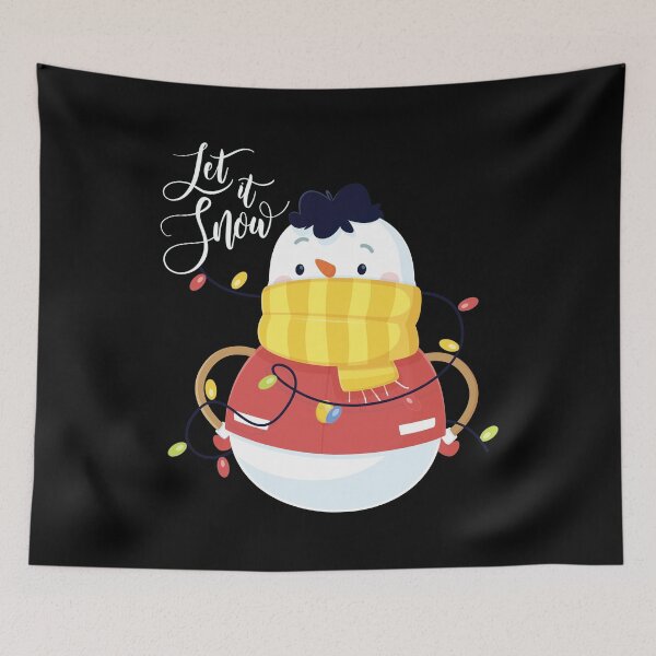 Item preview, Weird Snowman Christmas | Let It Snow designed and sold by NawalMagdy.