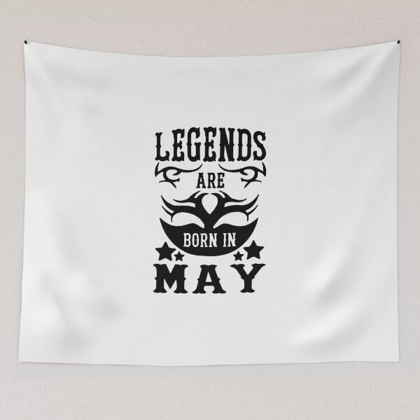 Artikelvorschau, Trust me Legends are born in May Chains Gift Premium Apparel Funny Holiday Xmas entworfen und verkauft von DesignByHeartUK.