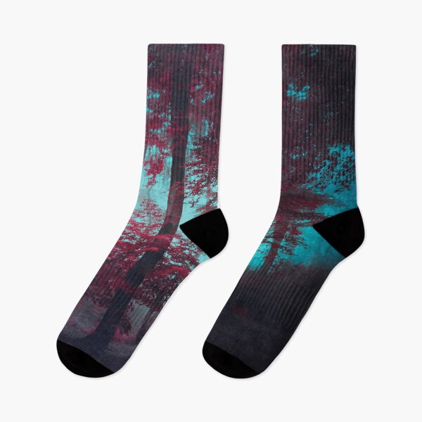 Item preview, Fantasy Forest - Surreal Moody Woodland designed and sold by Dyrk Wyst Redbubble Shop.