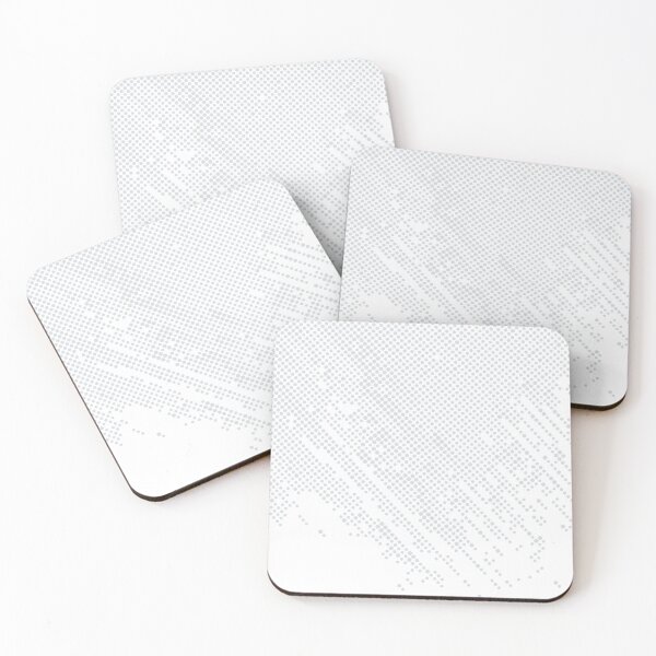 Item preview, Pale Gray and White Polka Dot Abstract Pattern Pairs Dulux 2022 Popular Colour Frosted Steel designed and sold by ColorOfTheYears.
