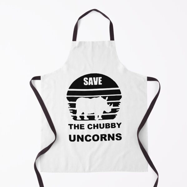 Item preview, Save animal unicorns chubby rino rhinoceros wilderness nature love Premium Apparel Funny Holiday Xmas designed and sold by DesignByHeartUK.