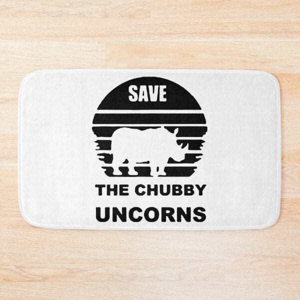 Item preview, Save animal unicorns chubby rino rhinoceros wilderness nature love Premium Apparel Funny Holiday Xmas designed and sold by DesignByHeartUK.