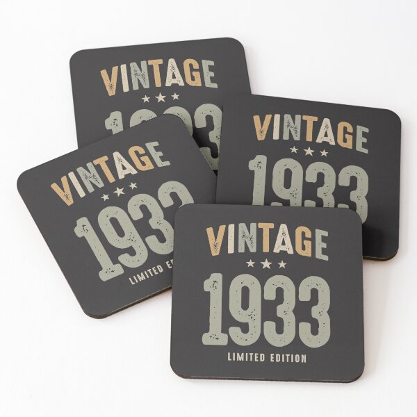 Item preview, Vintage 1933 - 89th birthday Retro Classic designed and sold by cidolopez.