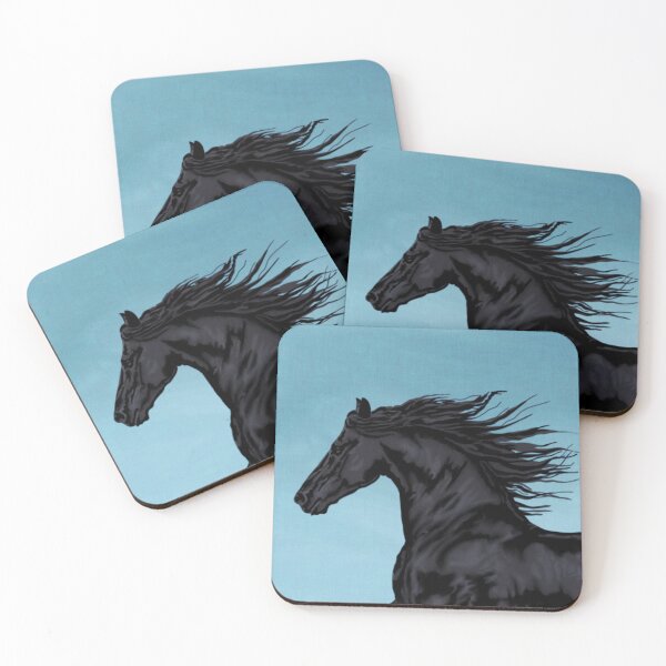 Item preview, Friesian Horse designed and sold by Elizabeth Llewellyn.