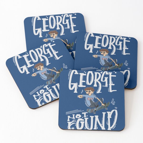 Item preview, george skateboarding   designed and sold by Isaacbond886.