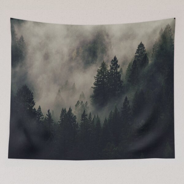 Item preview, Mysterious Dark Winter Woods  designed and sold by Simi2020.