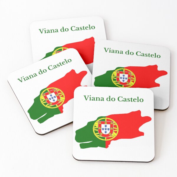 Artikelvorschau, Viana do Castelo District Map Design, Portugal. entworfen und verkauft von marosharaf.