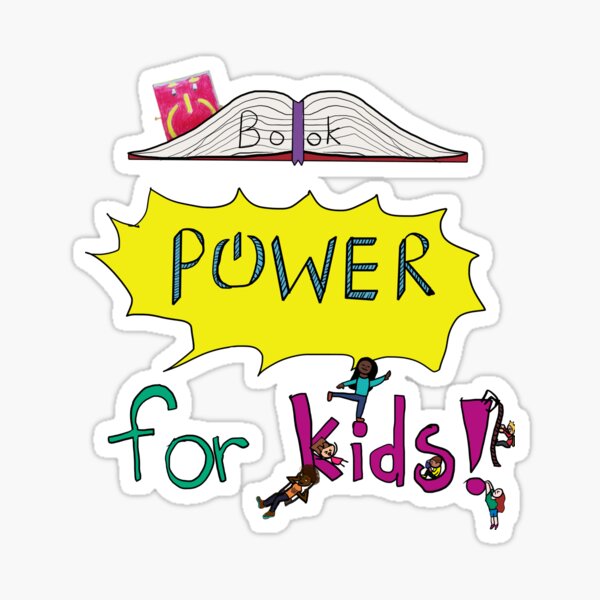 Book Power for Kids logo Sticker