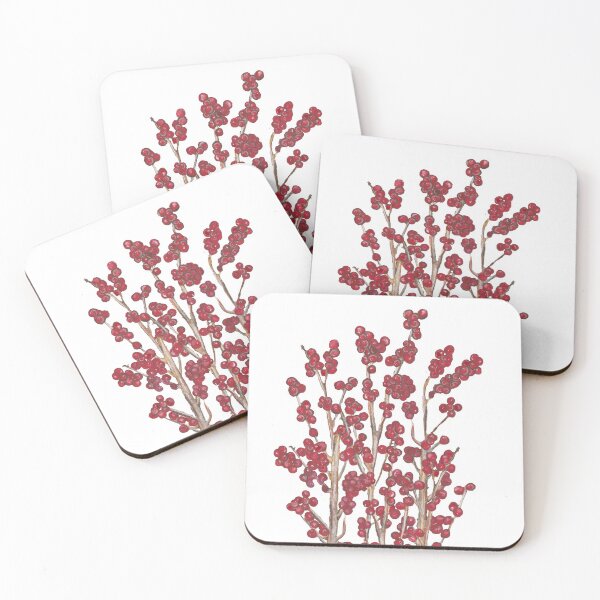 Item preview, Red berries designed and sold by miarsmoller.