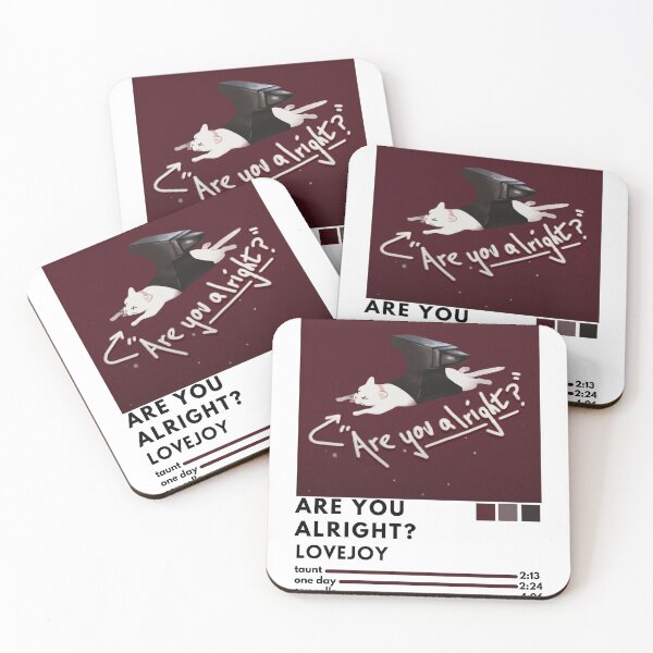 Item preview, are you alright? lovejoy poster designed and sold by pretztail.