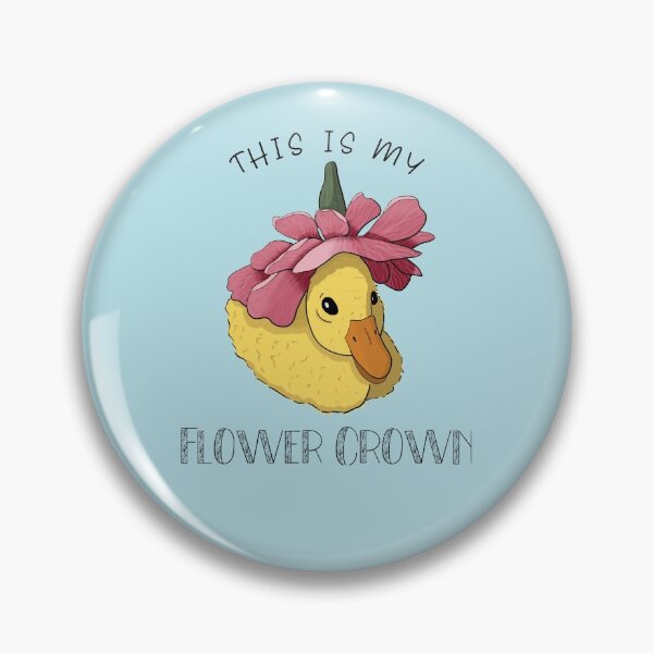 Item preview, Flower Hat Duckling designed and sold by Natalie Kidd.