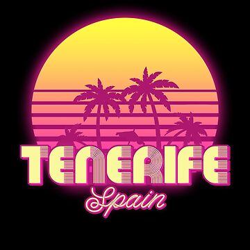 Artwork thumbnail, Tenerife retro wave by chrlalexandru