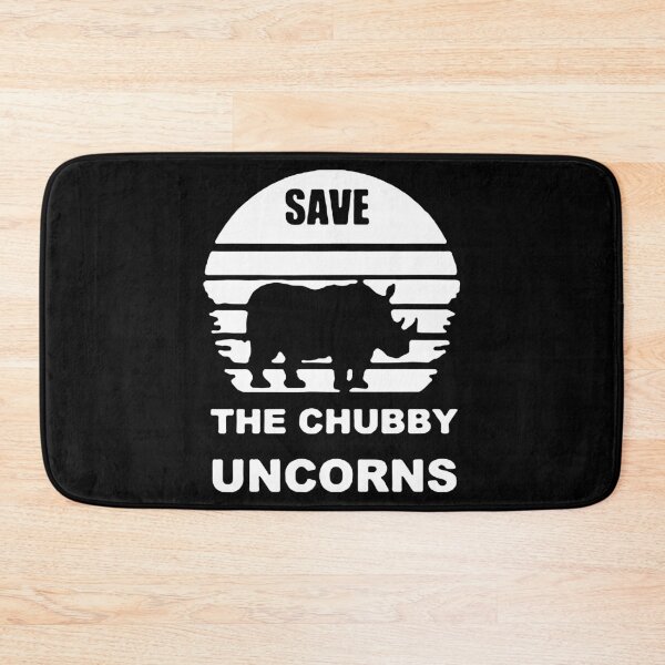 Item preview, Save animal unicorns chubby rino rhinoceros wilderness nature love Premium Apparel Funny Holiday Xmas designed and sold by DesignByHeartUK.
