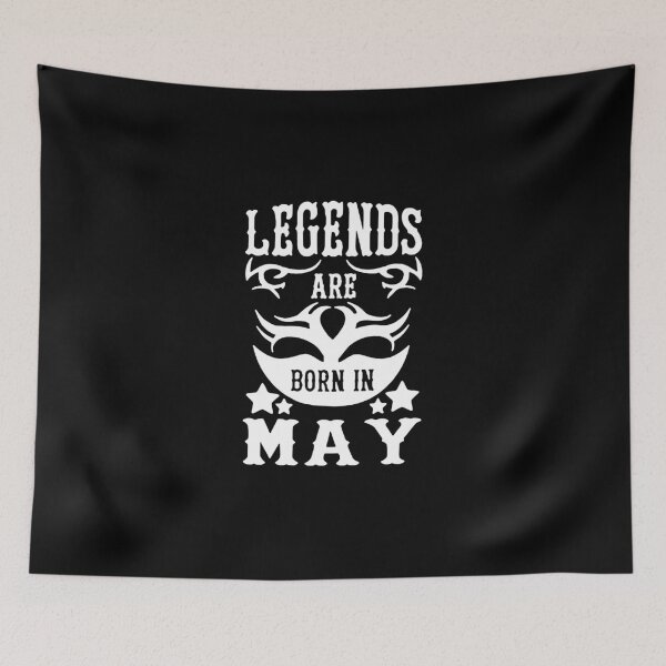 Artikelvorschau, Trust me Legends are born in May Chains Gift Premium Apparel Funny Holiday Xmas entworfen und verkauft von DesignByHeartUK.