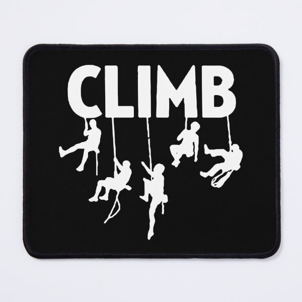 Item preview, Born to Climb, Mountain Hiking Rock Climbing Heartbeat Funny Art Design Happy Apparel Essential Inspiration Joy Mood Funny designed and sold by DesignByHeartUK.