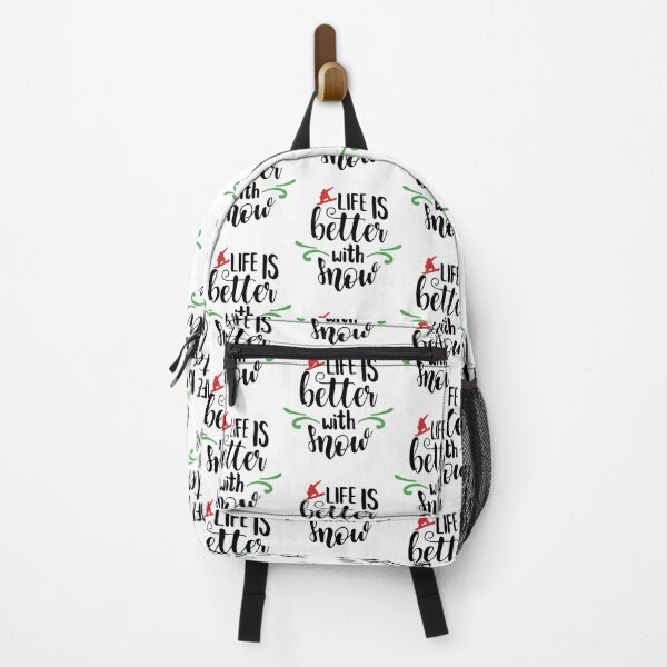 Item preview, Life Is Better With Snow, Xmas, Mountain Stickers designed and sold by Mouadox ★★★★★.