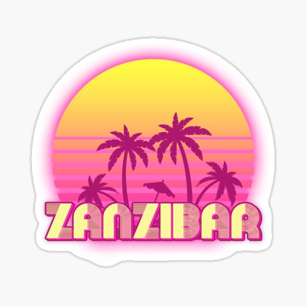Item preview, Zanzibar retro wave designed and sold by chrlalexandru.