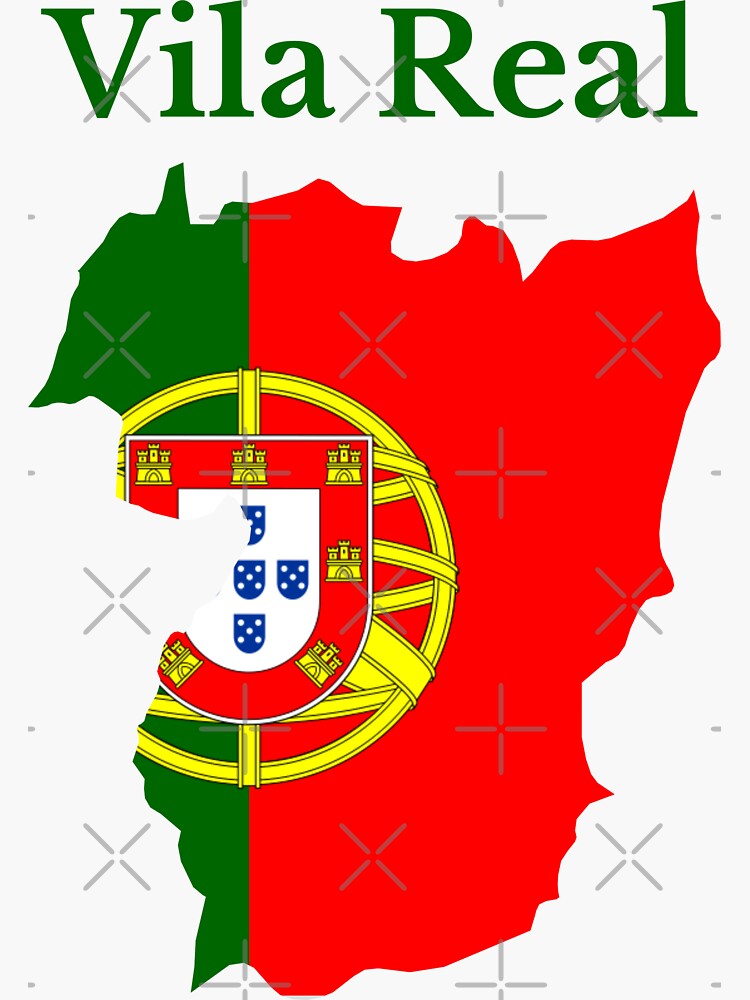 Sticker Portugal map