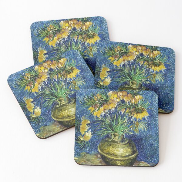 Item preview, Vincent van Gogh's Imperial Fritillaries in a Copper Vase (1887) designed and sold by theartsycamper.