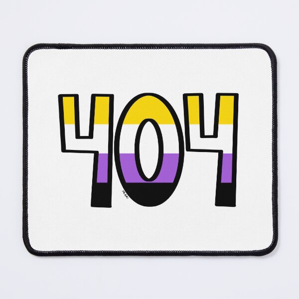 Item preview, GNF Nonbinary Pride (404) designed and sold by bi-catastrophe.