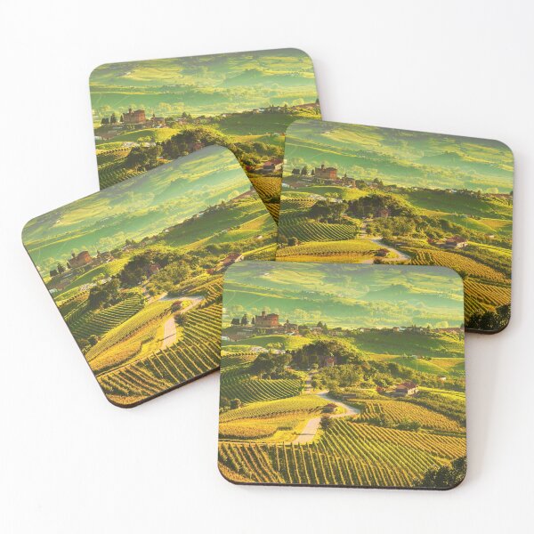 Item preview, Langhe vineyards panorama, Grinzane Cavour, Italy designed and sold by Stefano Orazzini.