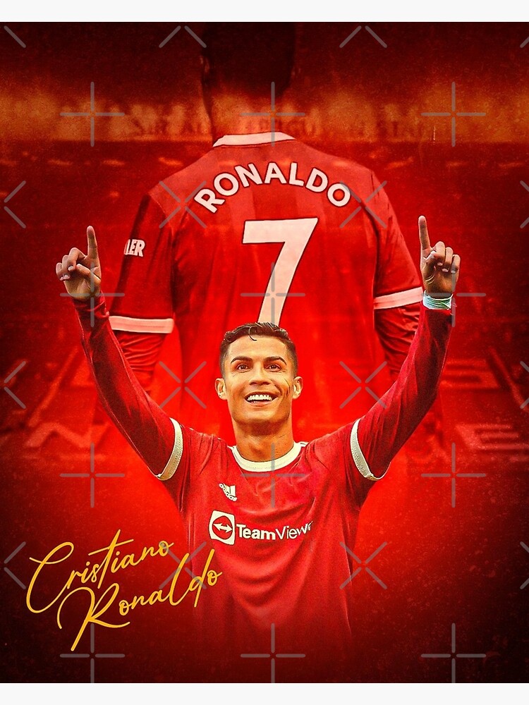 Cristiano Ronaldo ART PRINT Manchester United Real Madrid 