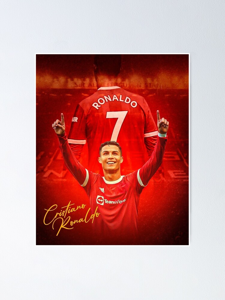 iconic pics Cristiano Ronaldo Print Signed Mounted Photo Display