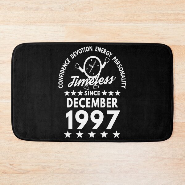 Item preview, December Birthday Timeless Person - 1997 - White Text designed and sold by MoonsmileProd.
