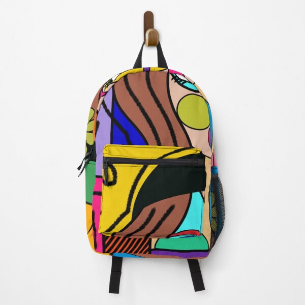 Item preview, Colorful Funky Abstract Girl Art Face  designed and sold by jantulov.