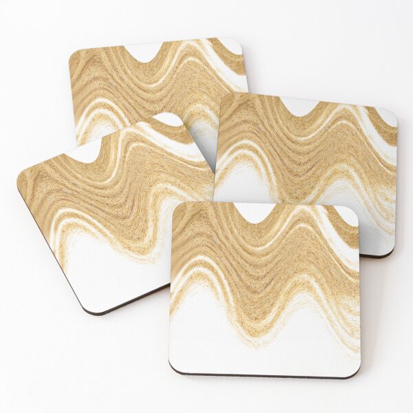 Item preview, Golden wave texture designed and sold by flamendes.