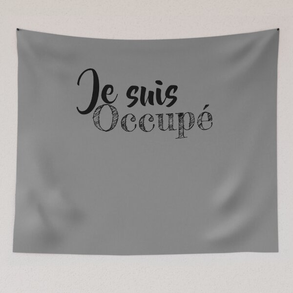 Aperçu de l'œuvre je suis occupé , je suis occupé créée et vendue par chopola-shop.