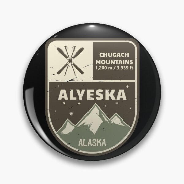 Item preview, Alyeska Chugach Mountains Alaska designed and sold by KrisSidDesigns.