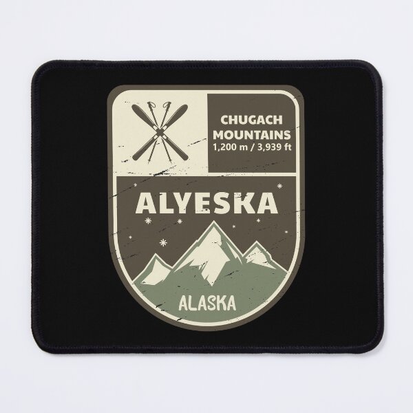 Item preview, Alyeska Chugach Mountains Alaska designed and sold by KrisSidDesigns.