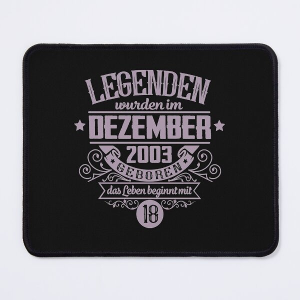 Item preview, Dezember 2003 T-ShirtLegenden wurden 2003 geboren designed and sold by WeberLilydade.