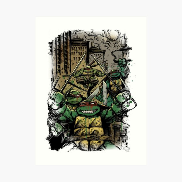 TMNT Art Print