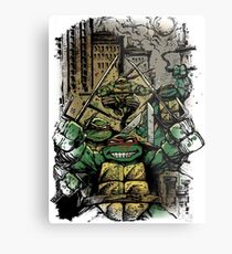 TMNT Metal Print