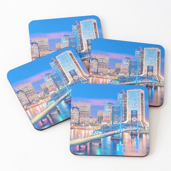 Item preview, Jacksonville at Night  designed and sold by Sofia-Draws.