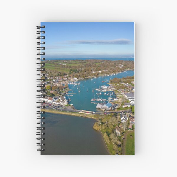 Wootton Creek Isle Of Wight Spiral Notebook